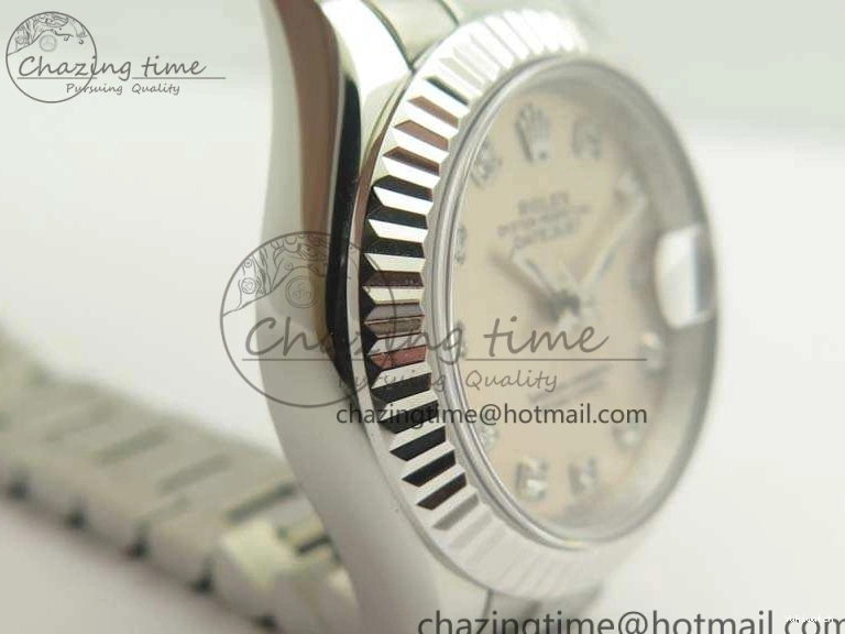 Silver SS DateJust Dial Edition BP Maker 28mm SS Best Diam ETA2671 On Bracelet 0116